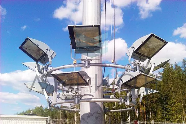 Освещение нефтяных месторождений