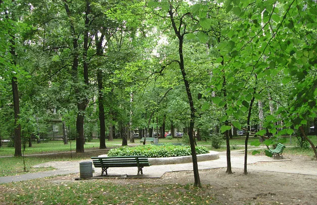 Освещение сквера «Семейный» в г. Тюмень